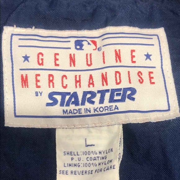 VTG 90’s Starter Boston Red Sox Nylon Pullover Windbreaker - Picture 3 of 15